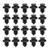 Auto Fixation Clips En Plastique Attache Rivet Clips 190 Pcs 6 Tailles Voiture Push Pin Rivet Garniture Clips