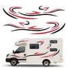 Autocollant de carrosserie auto autocollant autocollants graphiques de camion latéral autocollant pour remorque de camping-car caravane RV