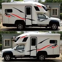 Autocollant de carrosserie automatique de voiture autocollants et décalcomanies graphiques de camion latéral auto-adhésif pour remorque de camping-car caravane RV
