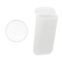 Autocollant de mur de bouteille de vase de silicone doux laisse la décoration à la maison de stockage d