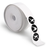 Autocollant de protection de la tête de raquette de tennis