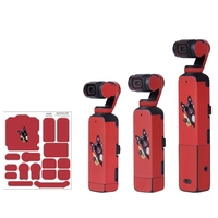 Autocollant Housse de protection en PVC Compatible avec DJI Osmo Pocket 2 Corps de caméra à cardan portable Anti-Scratch Anti-Slide Étanche Autocollants anti-rayures