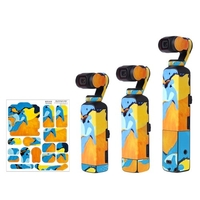 Autocollant Housse de protection en PVC Compatible avec DJI Osmo Pocket 2 Corps de caméra à cardan portable Anti-Scratch Anti-Slide Étanche Autocollants anti-rayures