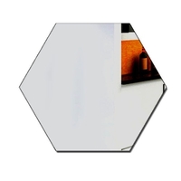 Autocollant mural en trois dimensions avec miroir acrylique