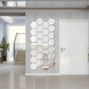 Autocollant mural en trois dimensions avec miroir acrylique
