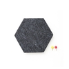 Autocollant mural multi-fonctionnel innovant en feutre hexagonal