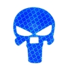 Autocollant universel de voiture Skull Autocollant réfléchissant de moto