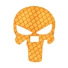 Autocollant universel de voiture Skull Autocollant réfléchissant de moto