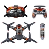 Autocollants PVC Easy Paste Easy Tear-off sans résidu Compatible avec DJI FPV Combo