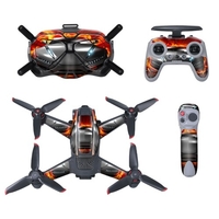 Autocollants PVC Easy Paste Easy Tear-off sans résidu Compatible avec DJI FPV Combo
