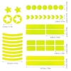 Autocollants réfléchissants imperméables de vélo d