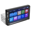 Autoradio simple Din 7 pouces LCD écran tactile moniteur BT MP5 lecteur FM autoradio récepteur soutien TF/USB/AUX-IN lien de téléphone portable mains libres appel image inverse commande au volant