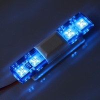 AX-501BL multifonction Ultra lumineux LED lampe pour 1/10 1/8 HSP RC Traxxas TAMIYA CC01 4WD Axial SCX10 modèle voiture
