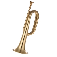 B Flat Bugle Call Trompette Corne de Cavalerie en Laiton avec Embouchure