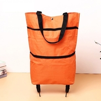 B11-46 Shopping Trolley Bag Oxford Folable Tote bag Shopping Cart