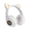 B39 Over Ear Music Headset Cat Ear Glowing Headphone Pliable sans fil BT5.0 Écouteur mains libres avec micro AUX IN Carte TF Lecteur MP3 pour PC Ordinateur portable Téléphone portable