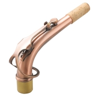 B66 Saxophone Alto Sax Cou Cou Laiton E-plat Coude Sax Alto Buse 24, 5 mm avec Coussin en Cuir Professionnel Pièce de Rechange Sax Isolante