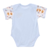 Baby Romper Unisexe 100% Coton Babysuit Vêtements pour bébés Combinaison de chat Impression de chandail Manches courtes Été pour nouveau-né Enfant Bébé garçon Rose 0-6M