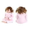 Baby Romper Unisexe 100% coton Babysuit Vêtements pour bébés Costume à manches longues Printemps Eté Automne Pour nouveau-né Enfant Baby Girl Boy Blue 0-6M