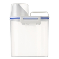 Bac de rangement de riz en plastique portable de 1, 5 L