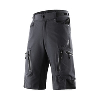 Baggy Shorts Cyclisme Vélo Pantalon Respirant Sports Loose Fit Shorts Outdoor Casual Cyclisme Running Vêtements avec Poches Zippées