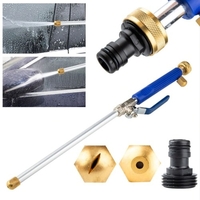Baguette de nettoyeur haute pression avec jet et embouts de pulvérisation pour le lavage de voiture,  le jardin,  l