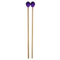 Baguettes de Marimba du milieu Baguettes Xylophone Maillot Glockensplel avec manche en hêtre Trousse de percussion Accessoires pour instruments de musique Maillets pour professionnels