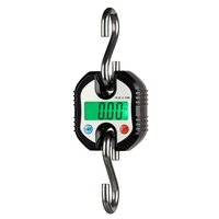 Balance à suspendre numérique 150kg / 330 lb Balance de grue portable Balances à crochet en acier avec rétroéclairage LCD pour la pêche à la ferme,  la chasse,  le marché alimentaire,  le travail en plein air