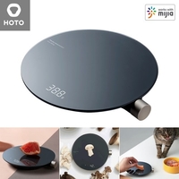 Balance de cuisine intelligente HOTO 1-3000g Plage de pesée g / ml / once / livre Commutation multi-unités avec écran LED Outil de pesage des aliments Analyse nutritionnelle Balance de cuisine électronique précise