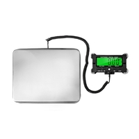 Balance postale électronique 264 lb Balance numérique intégrée en acier inoxydable de précision 10 g avec affichage rétroéclairé LCD Balances d