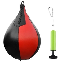 Balle de vitesse de boxe en cuir PU MMA Muay Thai Kit de sac de frappe d