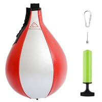 Balle de vitesse de boxe en cuir PU MMA Muay Thai Kit de sac de frappe d