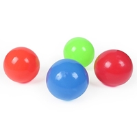 Balles collantes anti-stress fluorescentes Balles murales Jouets de décompression Balles cibles collantes Balles anti-stress Balles anti-stress pour enfants et adultes