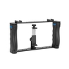 Banc photographique de support de support photographique Andoer à double poche pour smartphone