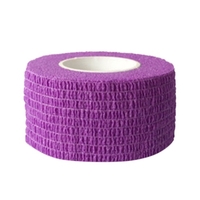Bande de bandage élastique auto-adhérente Bandages cohésifs Bandage non tissé respirant pour animaux de compagnie sportifs entorses du poignet cheville genou