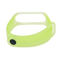 Bande de montre bracelet bracelet de remplacement coloré translucide portable remplaçable pour XIAOMI MI Band 3