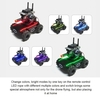 Bande lumineuse à LED colorée pour DJI RoboMaster S1 avec télécommande Contrôle de résistance de flexion étanche Commutateur à chapiteau isolé Plusieurs couleurs