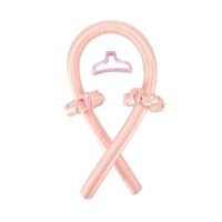 Bandeau de tige de curling sans chaleur sans rouleaux de cheveux de ruban de boucles de chaleur