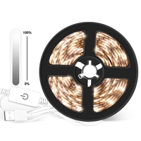 Bandes LED à intensité variable USB,  lumière tactile,  corde de contrôle
