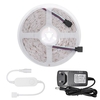 Bandes LED intelligentes Wi-Fi 5m 150LEDs 5050RGB Corde à changement de couleur IP65 Résistant à l