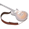 Bandoulière de guitare ajustable extra-large Ceinture en cuir synthétique Surface mate pour basses acoustiques classiques folkloriques