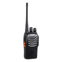 BAOFENG BF-888S UHF 400-470 MHz émetteur-récepteur FM Radio bidirectionnelle Portable talkie-walkie portable longue distance 2 pièces prise ue