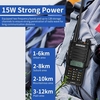BAOFENG UV-9R Plus Portable Radio bidirectionnelle double bande talkie-walkie FM émetteur-récepteur IP67 étanche à la poussière prise américaine