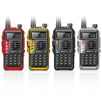 BAOFENG UV-S9 III talkie-walkie portable tri-bande 10W radio jambon 2 antenne 10KM longue portée fonction VOX 128CH noir,  prise US