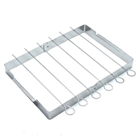 Barbecue au charbon de bois en acier inoxydable Mini Grill