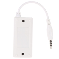 Bass guitare blanc pour Android Apple iPhone iPad iPod Touch musique convertisseur adaptateur