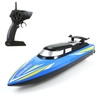 Bateaux télécommandés 25 km/h 2, 4 GHz Bateau RC de grande taille Alarme de batterie faible à 3 vitesses