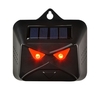 Batterie de panneau solaire multi-silicium Répulsif pour animaux à double alimentation Chien Répulsif pour oiseaux Lumière LED rouge Dispositif de dissuasion répulsif clignotant