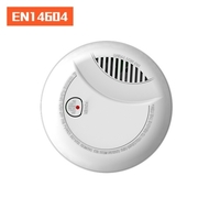 Batterie détecteur de fumée EN14604 Strobe vivante et alarme sonore