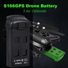 Batterie pour drone CSJ 7.4V 1300mAh pour quadricoptère S166GPS RC